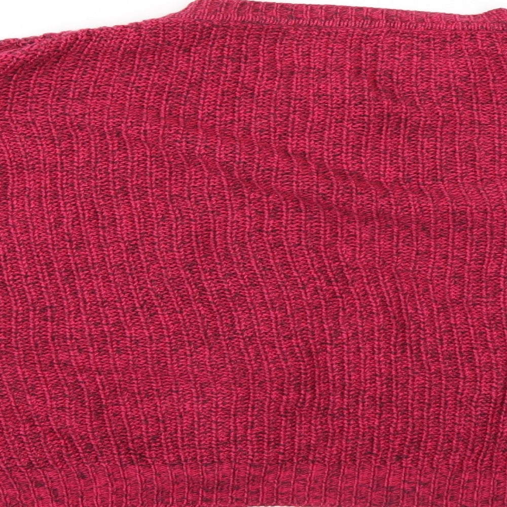 M&S Womens Purple Cardigan Jumper Size 16