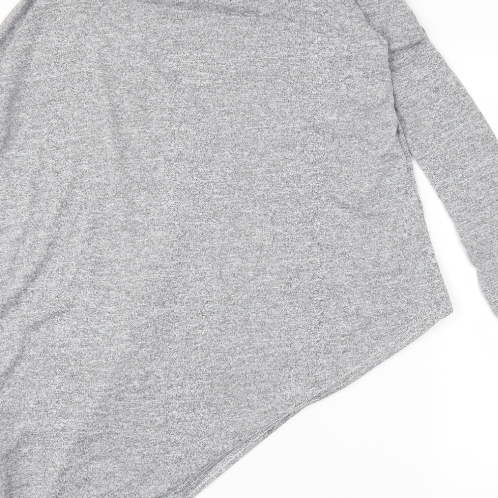 Ladies Look Womens Grey Pullover Jumper Size S