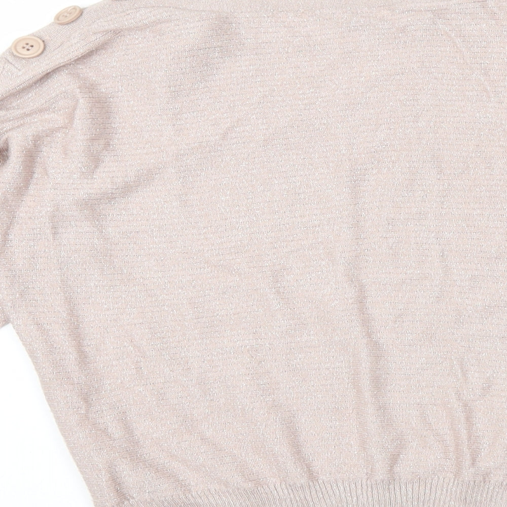 SPB Womens Pink Pullover Jumper Size M