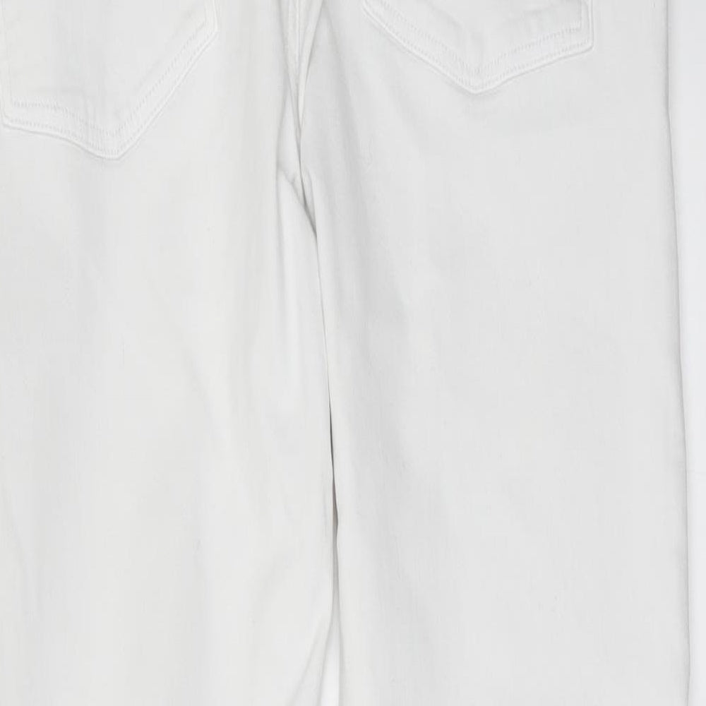 ASOS Womens White Denim Skinny Jeans Size 34 in L30 in