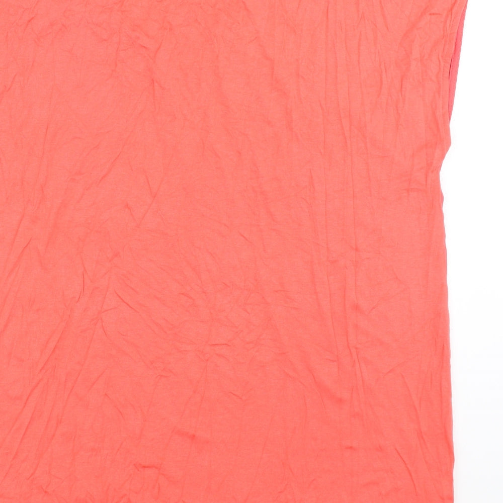 Katies Womens Pink Basic Blouse Size XL