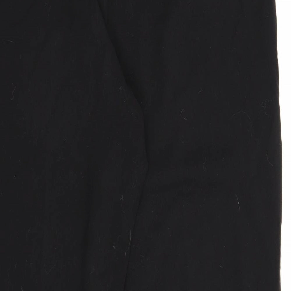 Wilkies Womens Black Capri Trousers Size 18 L26 in