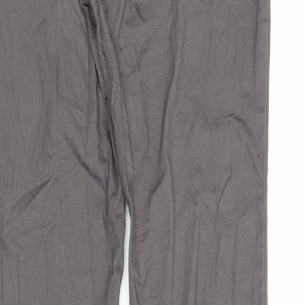 Infinity Womens Grey Carpenter Trousers Size 12 L29 in