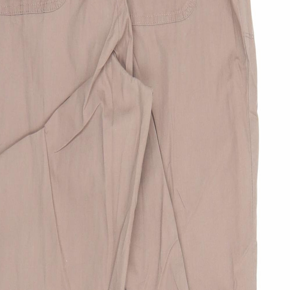 Classics Womens Brown Trousers Size 12 L29 in