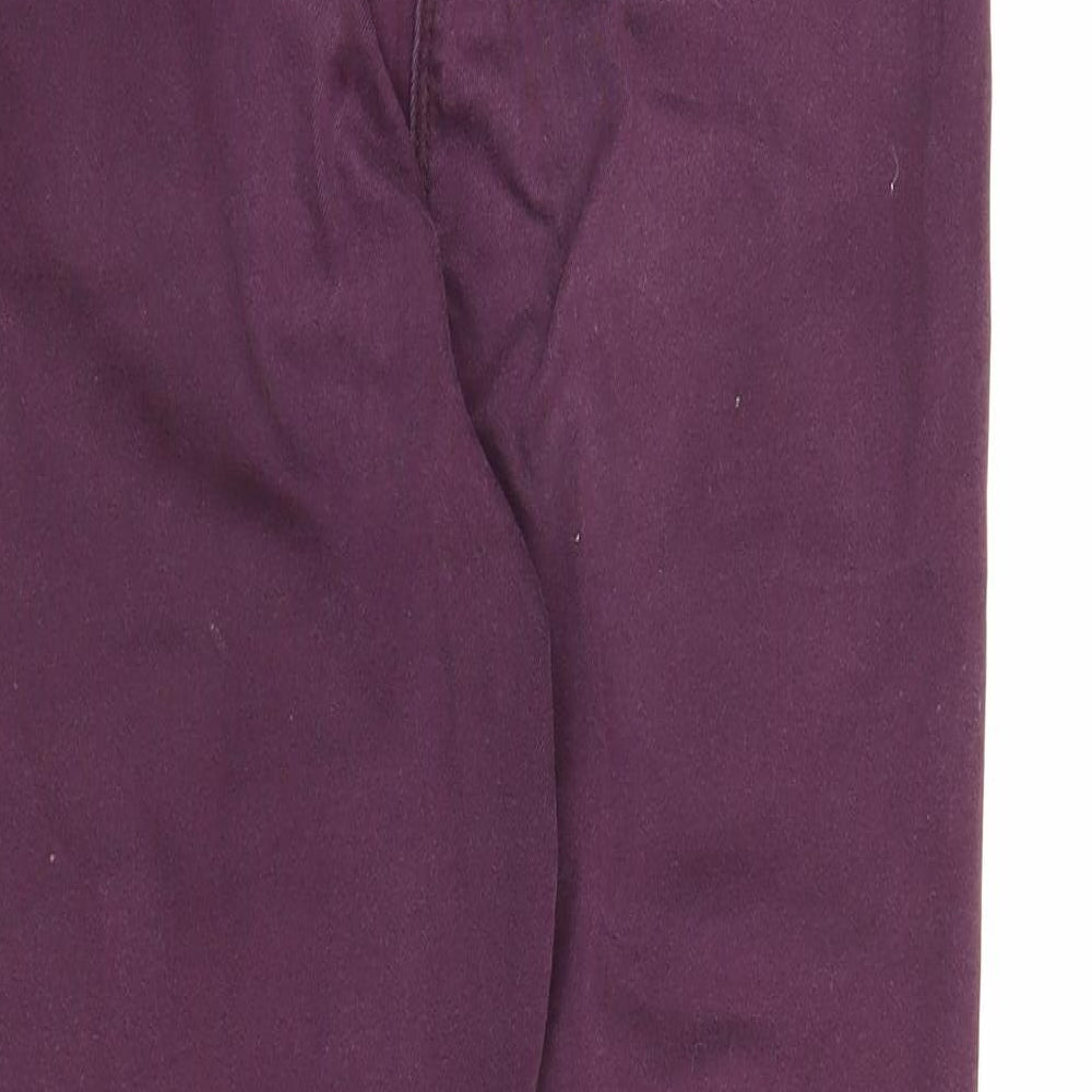 Papaya Womens Purple Denim Jegging Jeans Size 12 L26 in