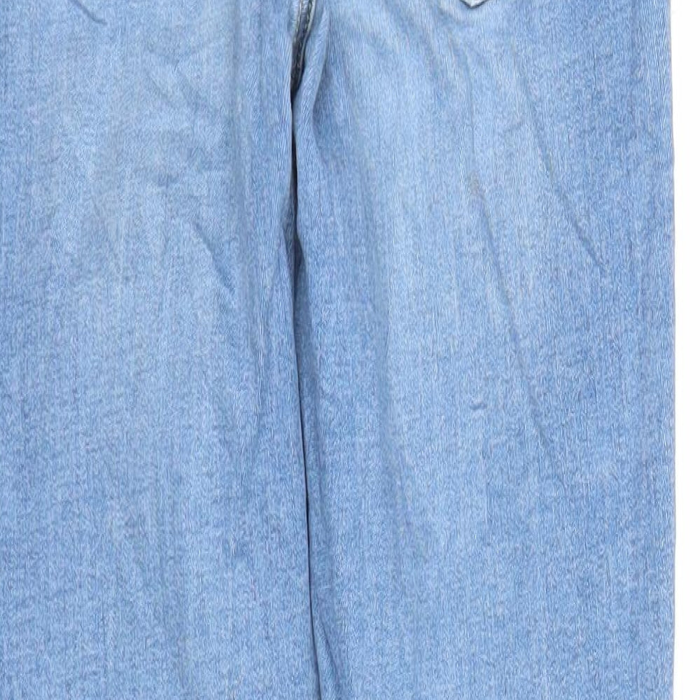 Sinsay Womens Blue Denim Boyfriend Jeans Size 6 L26 in