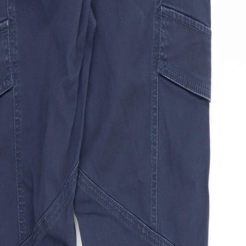 supplies Womens Blue Trousers Size 6 L28 in