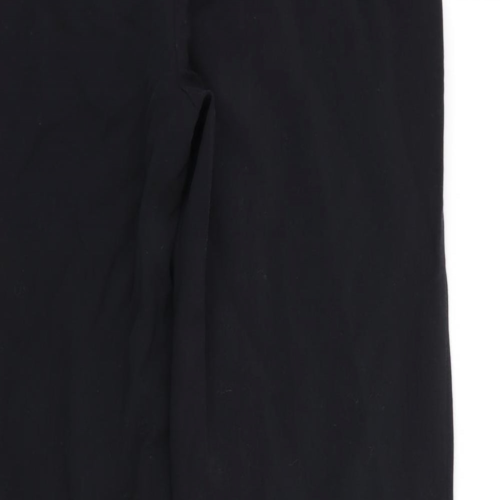 Marks & Spencer Womens Black Trousers Size 10 L28 in