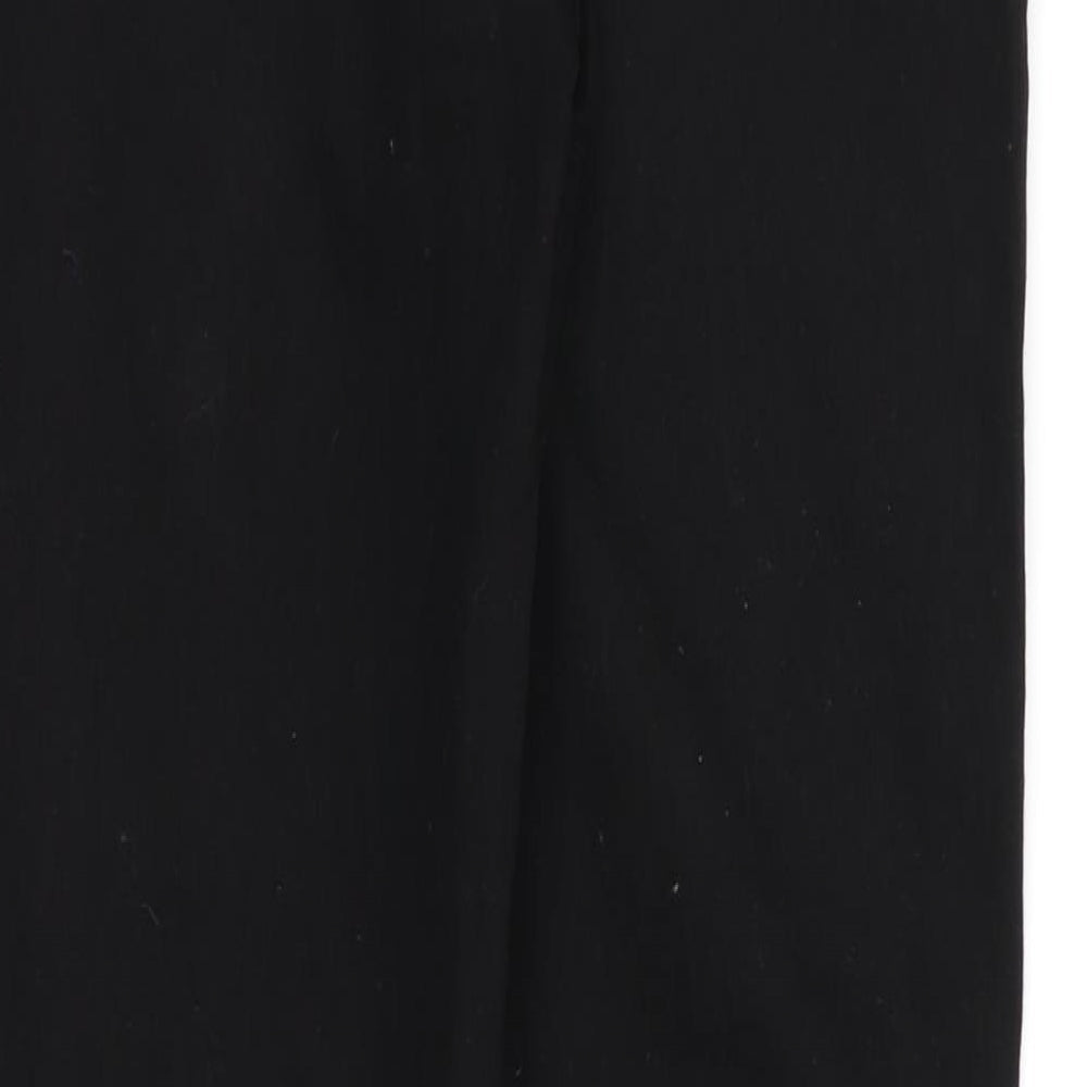DENIM AND CO Womens Black Jegging Leggings Size 12 L30 in - Stretch waistband