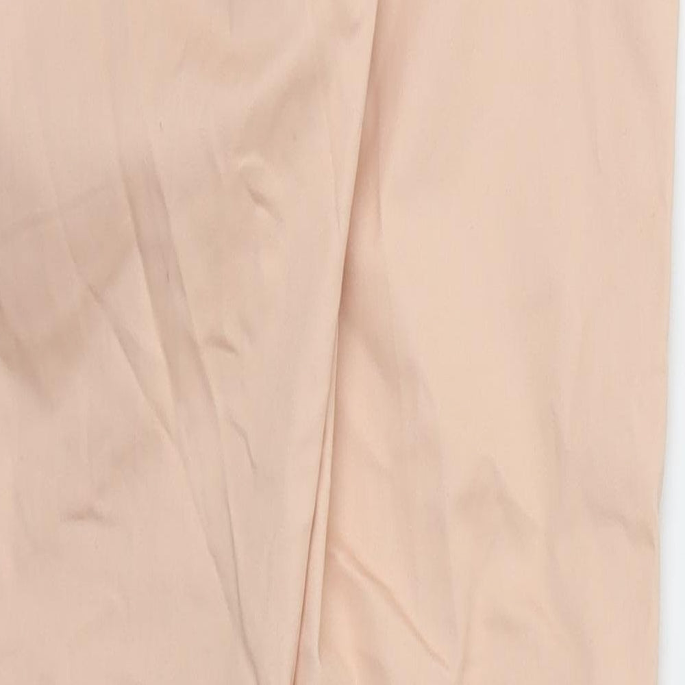 H&M Womens Pink Trousers Size 10 L29 in