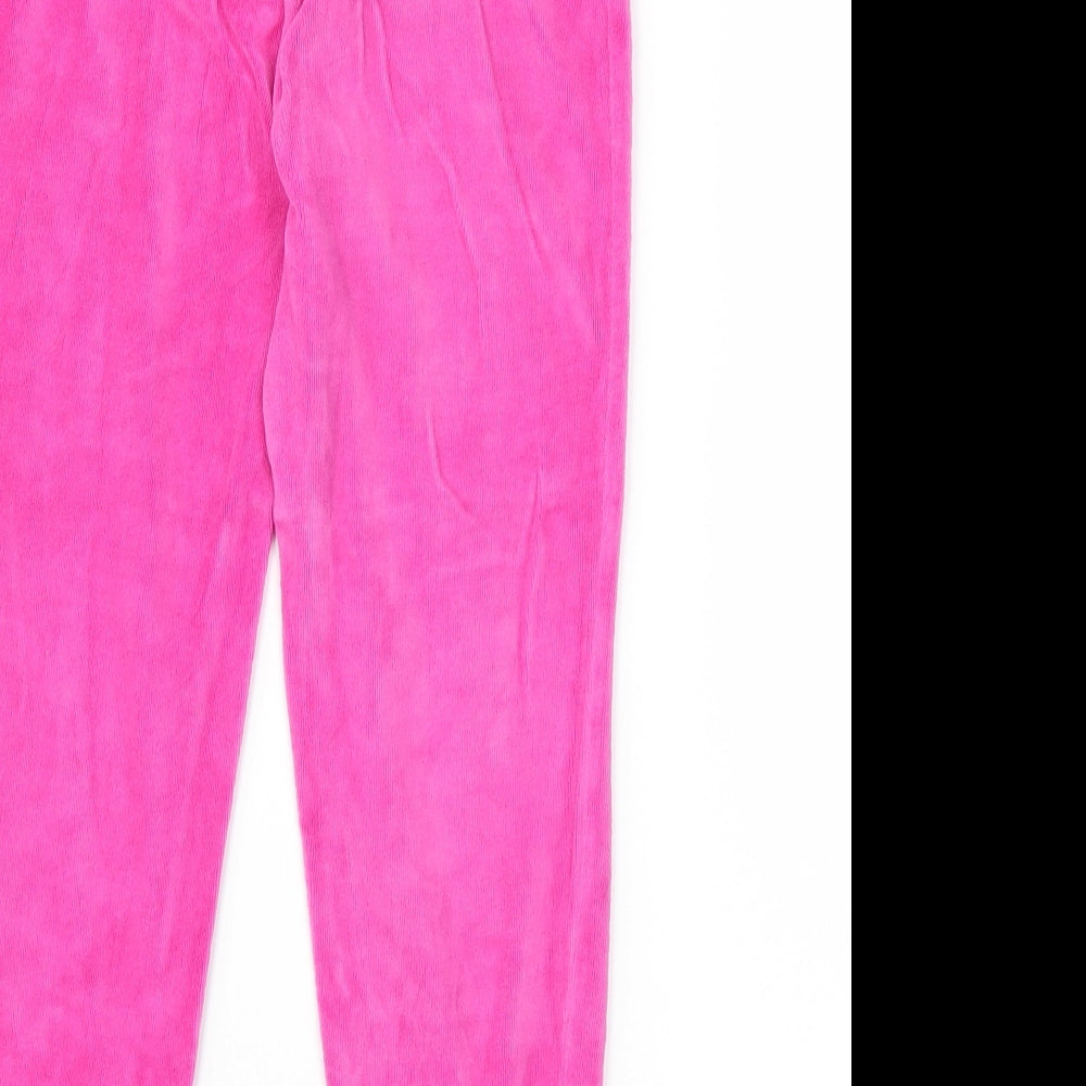 United Colors of Benetton Girls Pink Jogger Trousers Size M