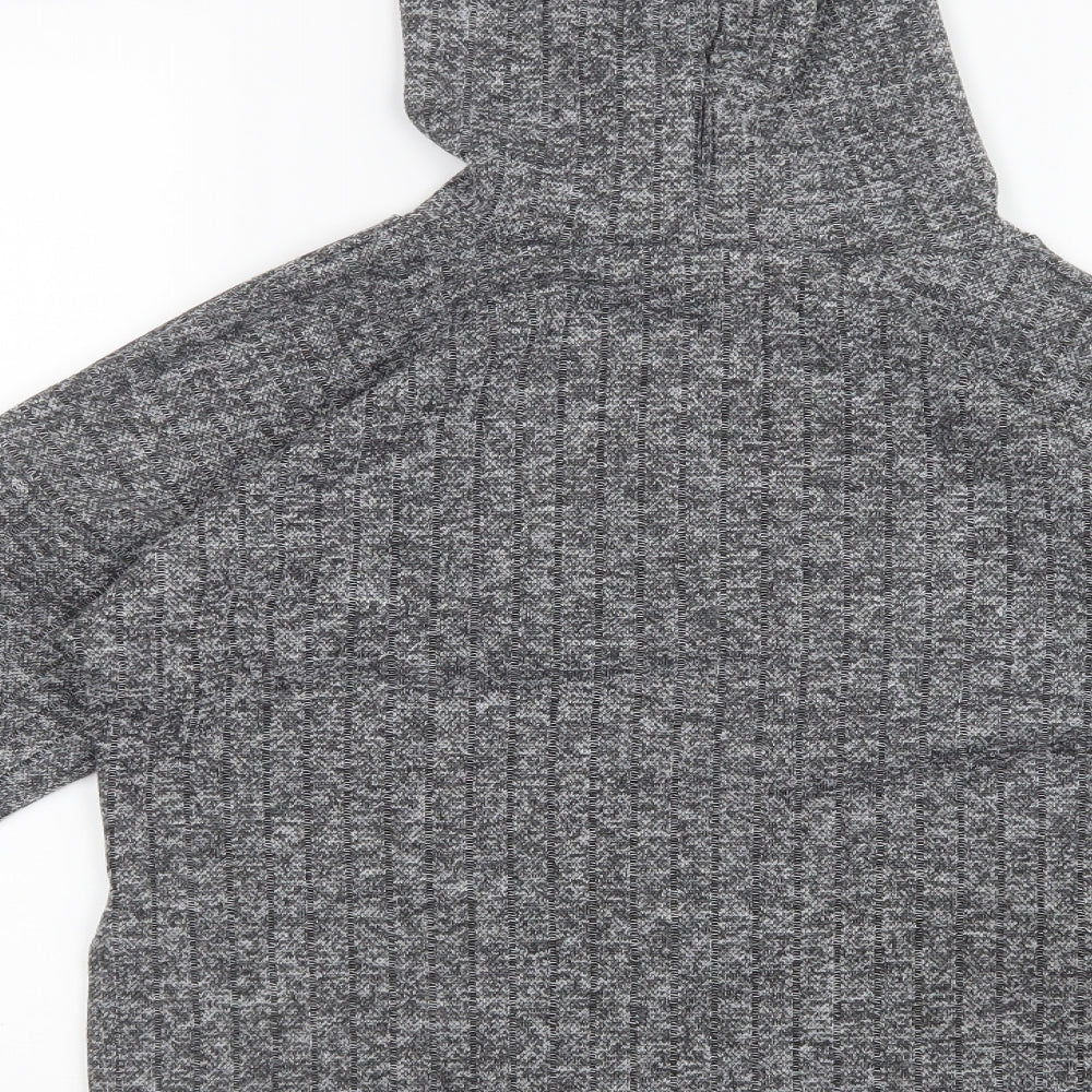 I SAW IT FIRST Womens Grey Pullover Jumper Size 8