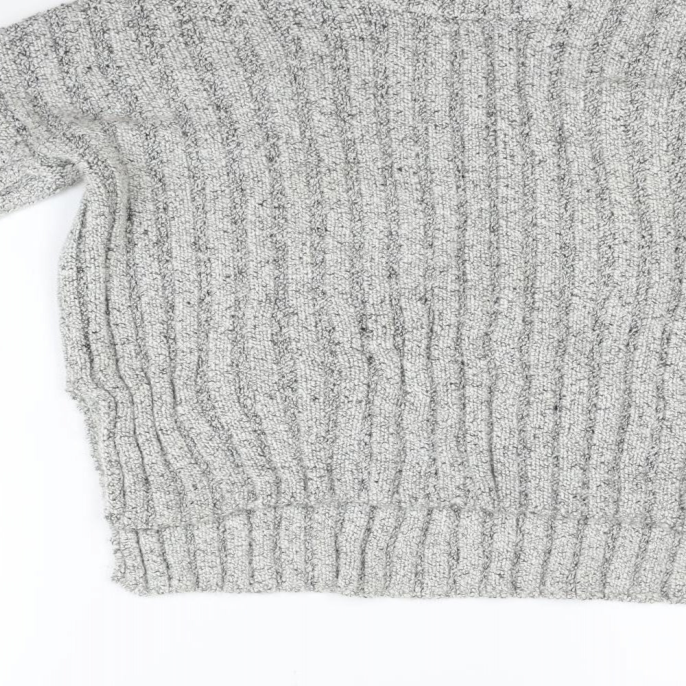 Topshop Womens Grey Pullover Jumper Size 4