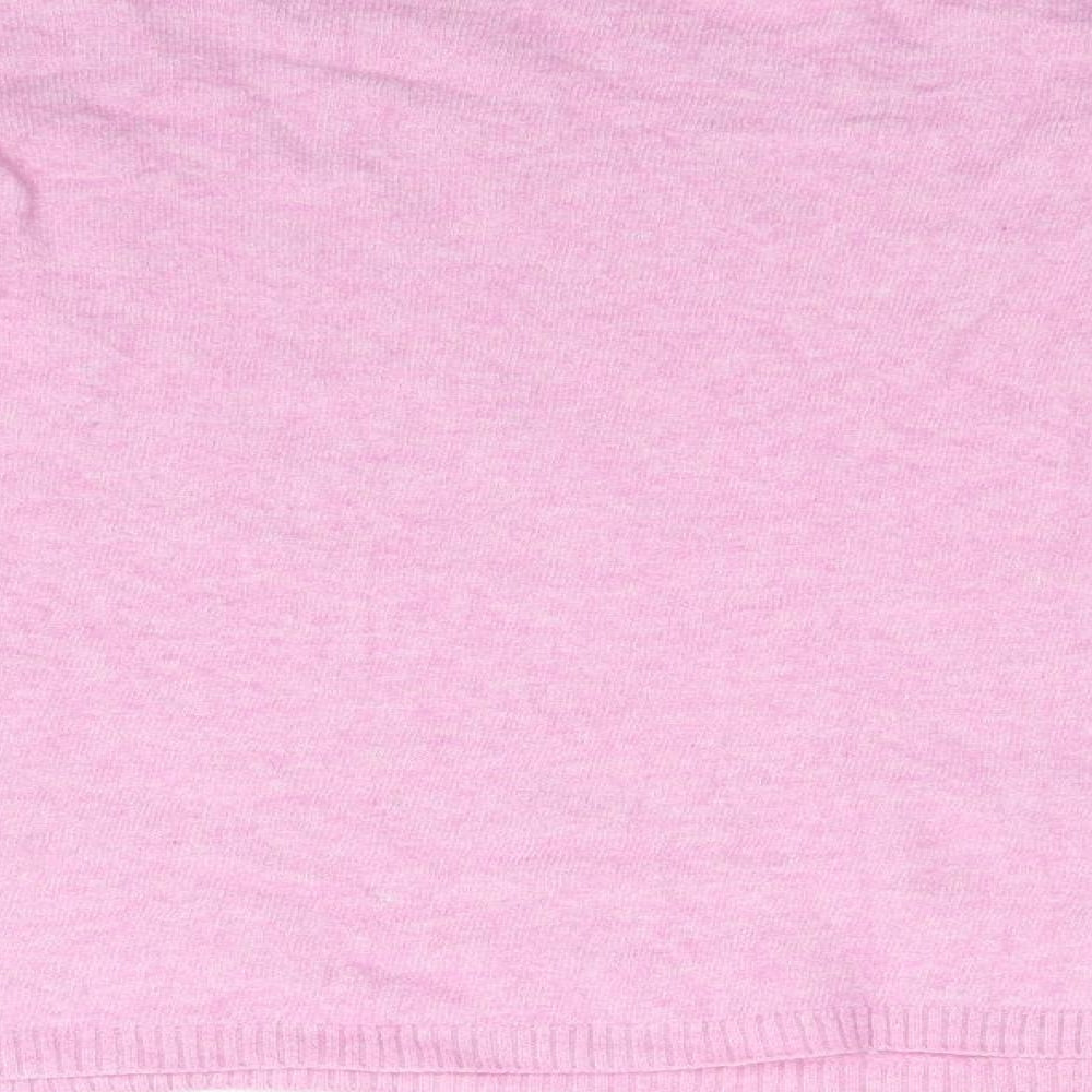 Sugar Womens Pink Pullover Jumper Size S
