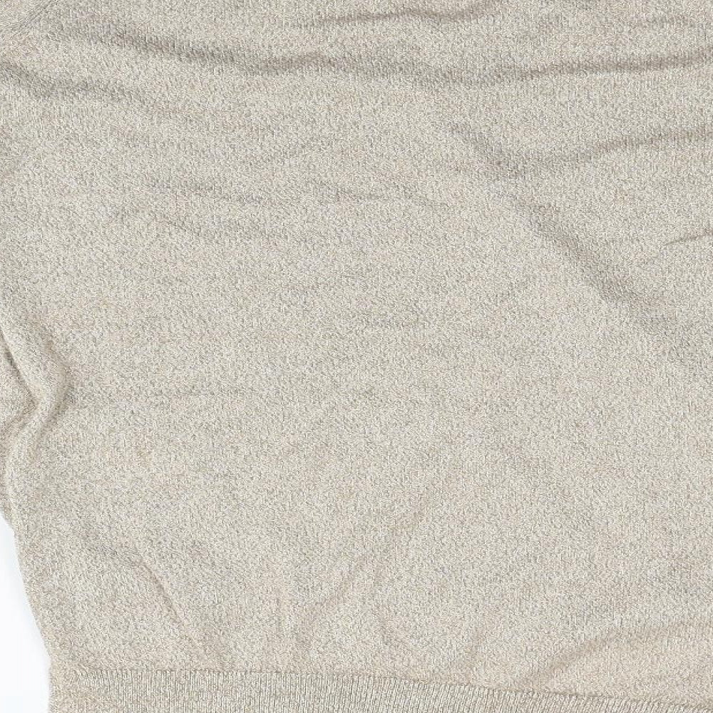 F&F Womens Gold Pullover Jumper Size 12