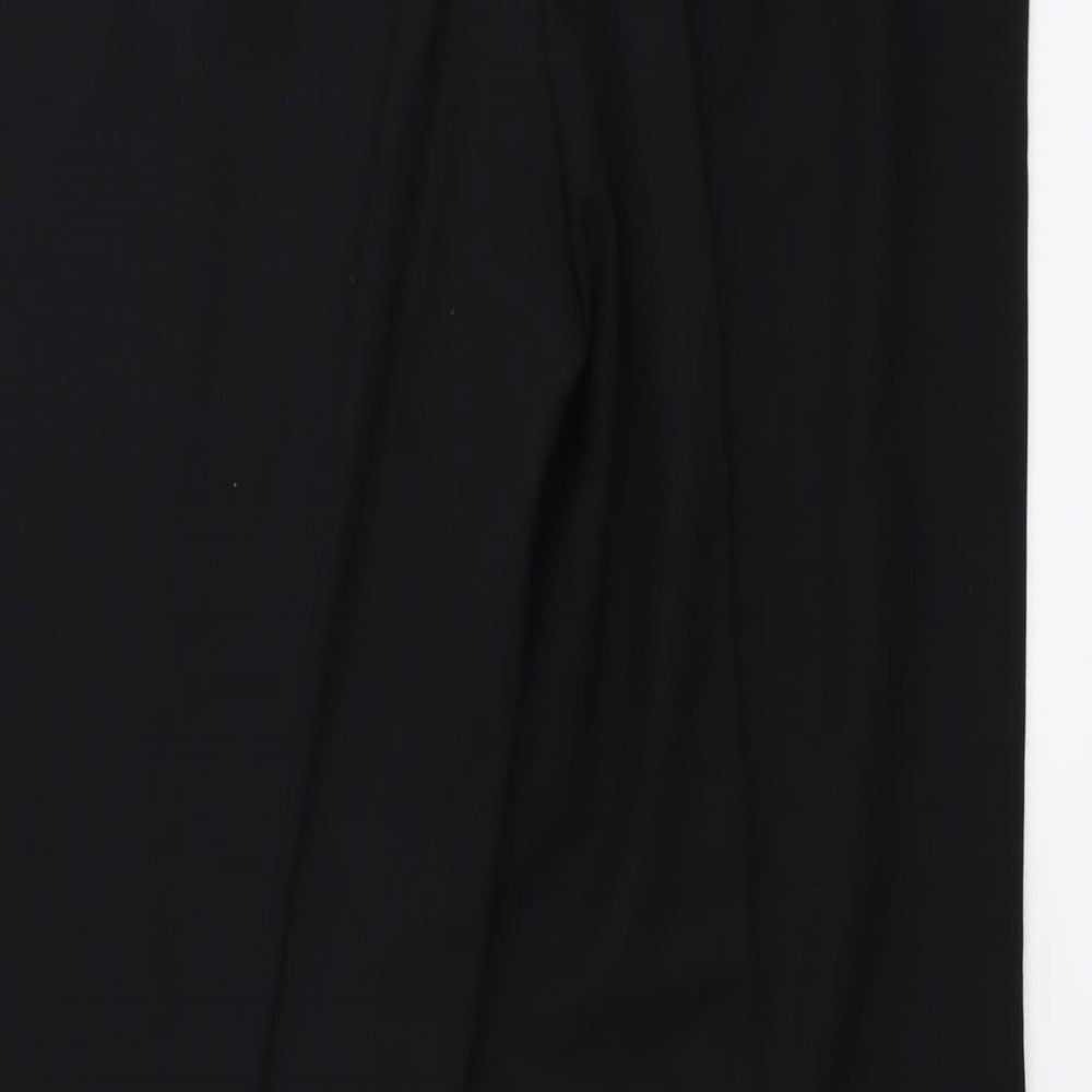 Marks and Spencer Womens Black Trousers Size 10 L26 in