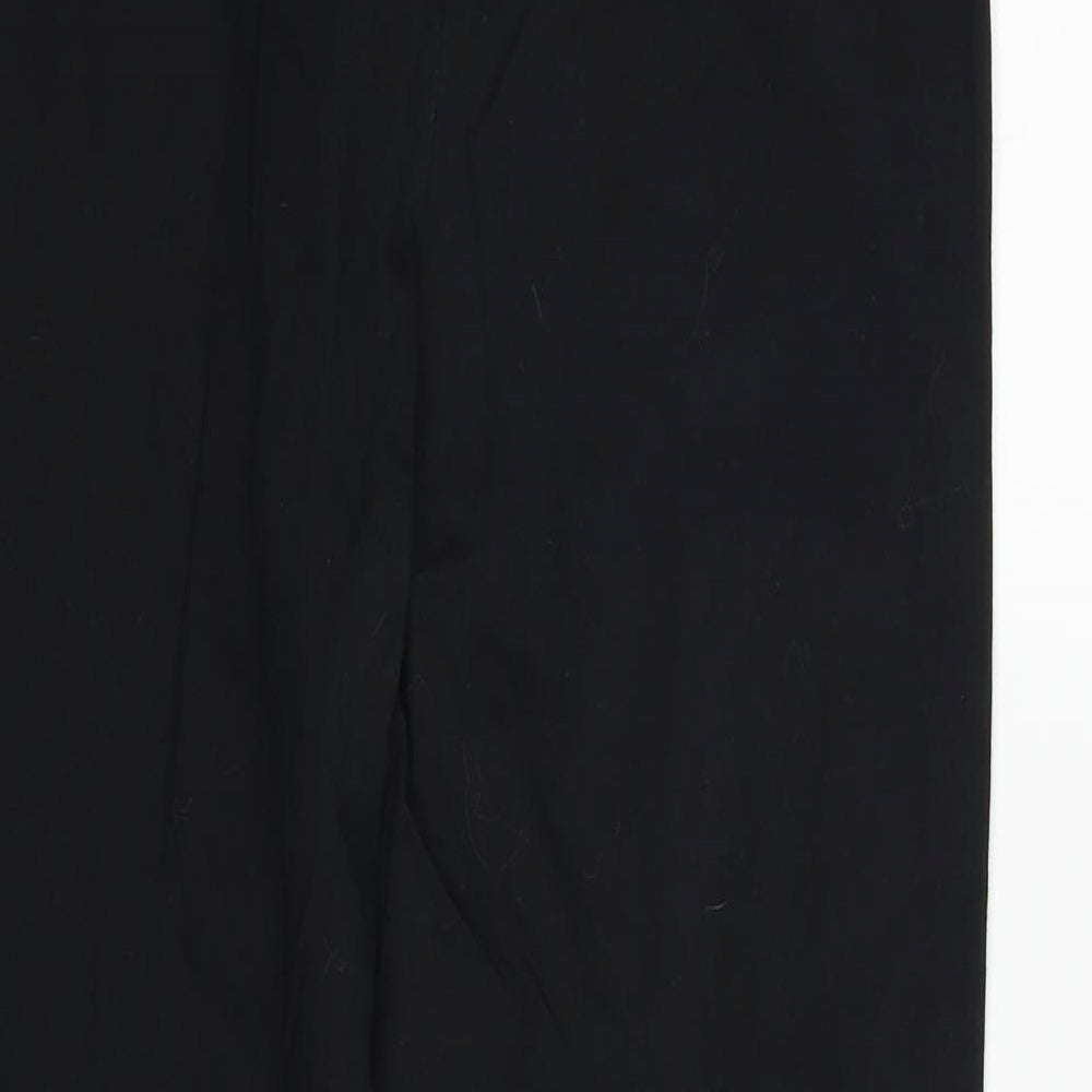 TU Womens Black Trousers Size 12 L22 in
