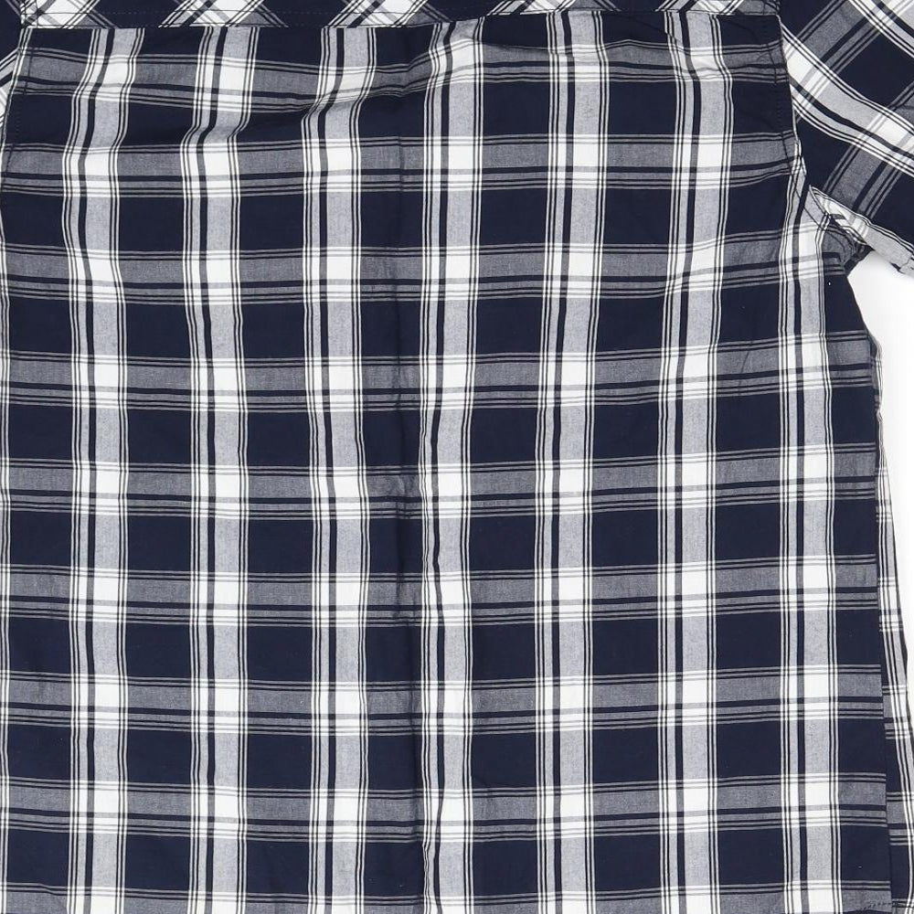 Industrialize Mens Multicoloured Check Button-Up Size S