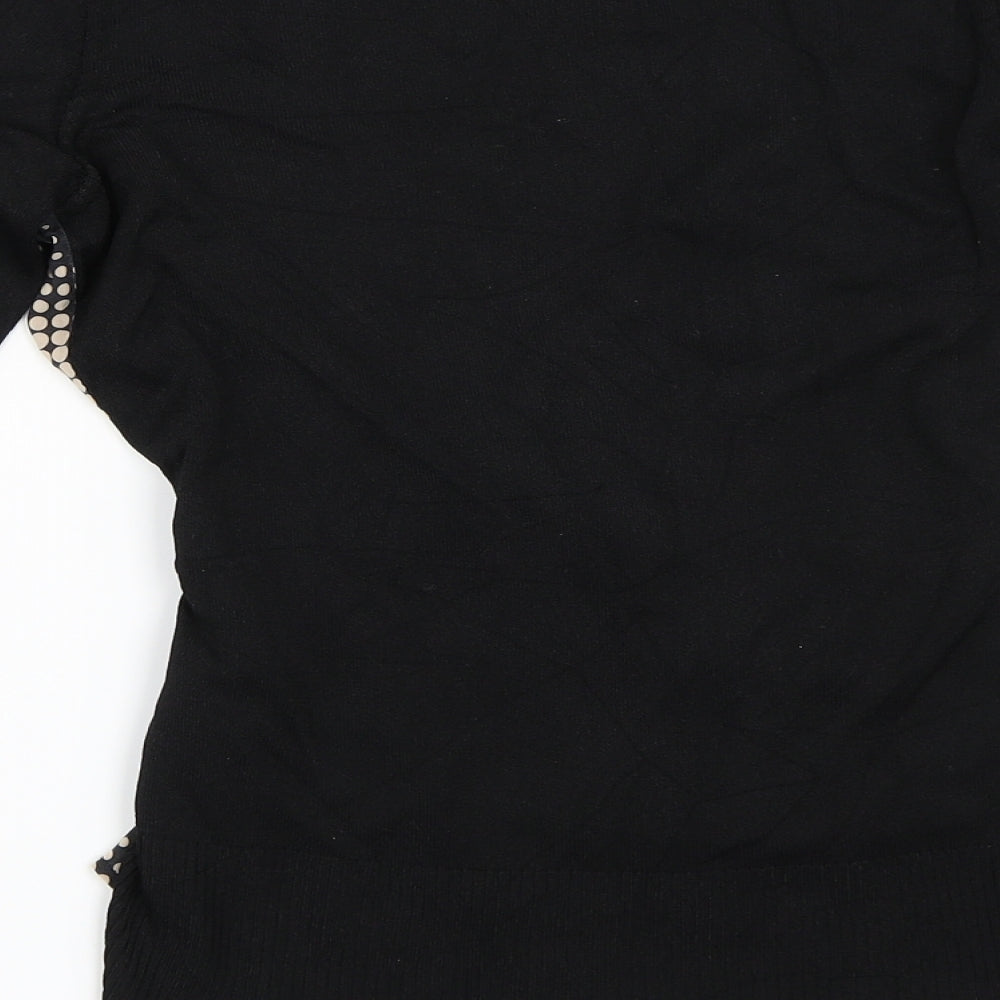 Coast Womens Black Basic Blouse Size 10