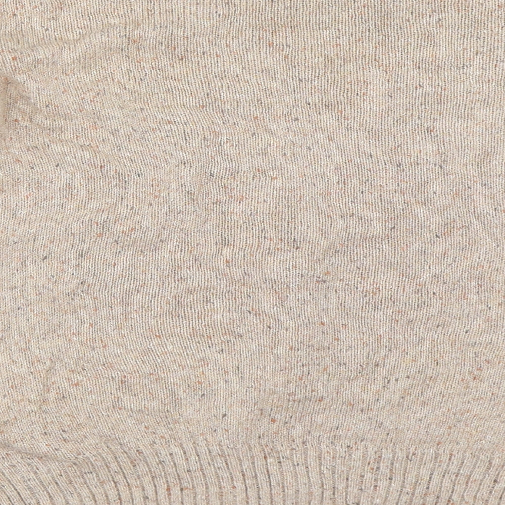 New Look Womens Beige Pullover Jumper Size 12
