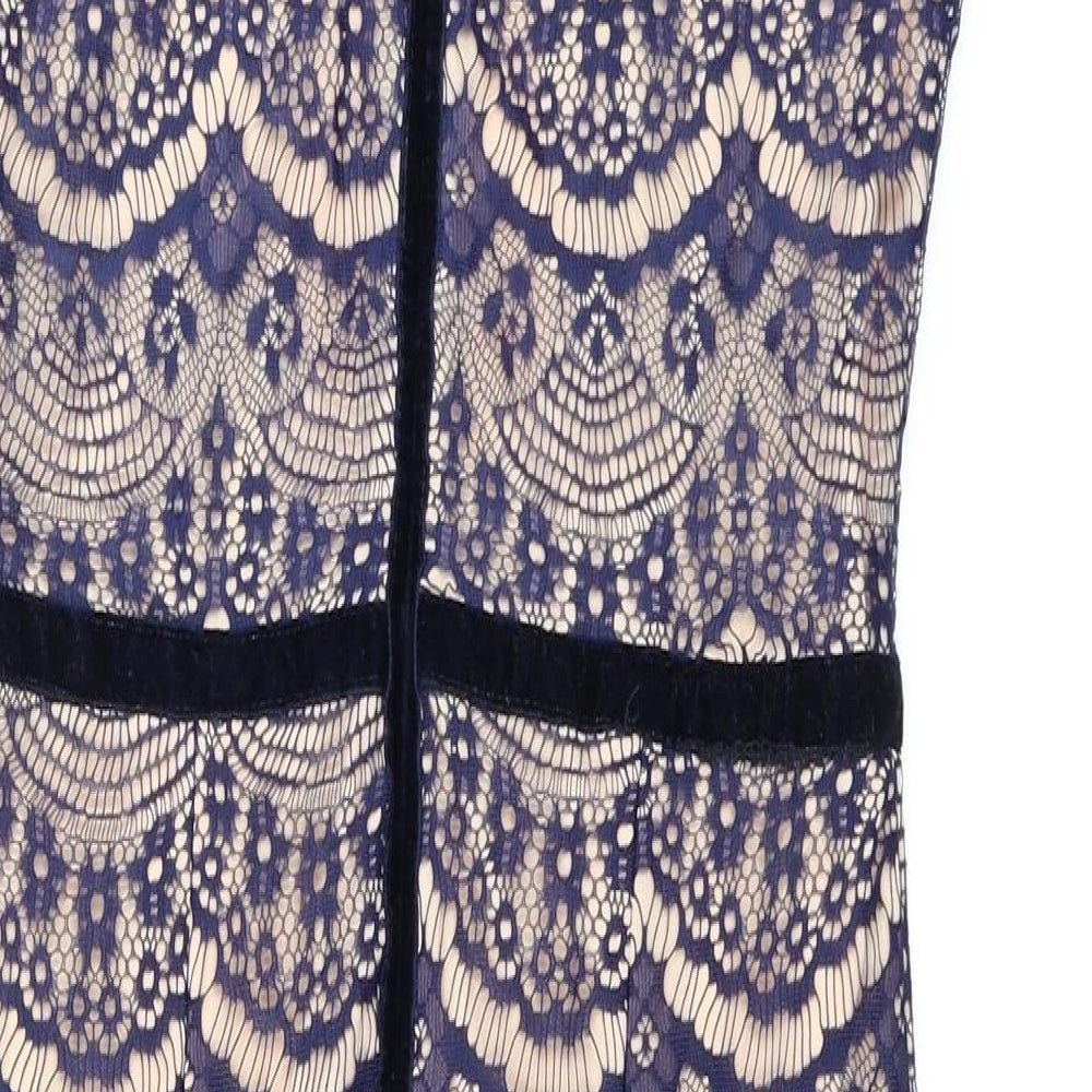 Missguided Womens Blue Bodycon Size 12