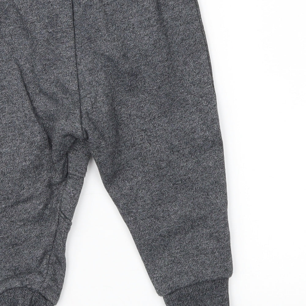 Rebel Baby Grey Jogger Trousers Size 9-12 Months