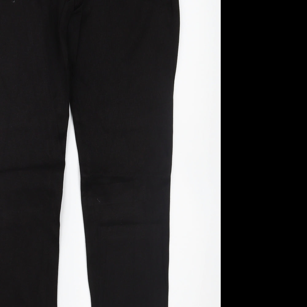 Dorothy Perkins Womens Black Trousers Size 14 L28 in