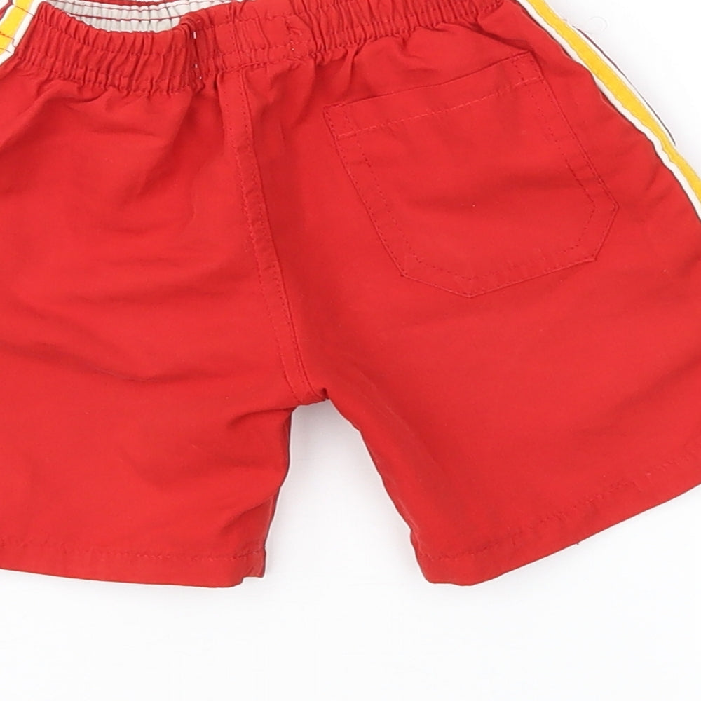 Earlydays Boys Red Cropped Trousers Size 12-18 Months