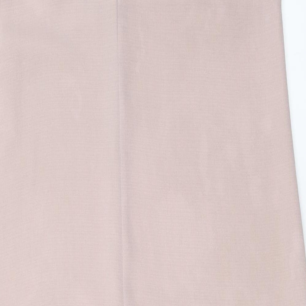 New Look Womens Beige A-Line Size 10
