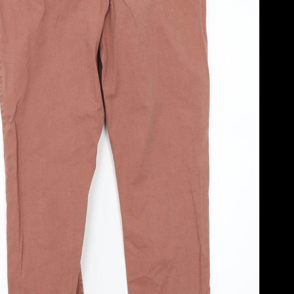 NEXT Womens Red Straight Jeans Size 12 L26 in