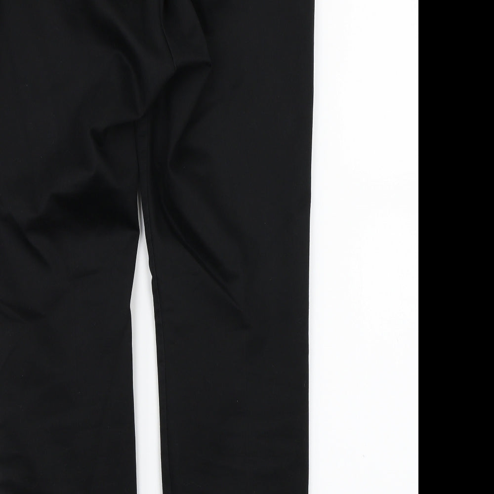 H&M Womens Black Trousers Size 10 L24 in