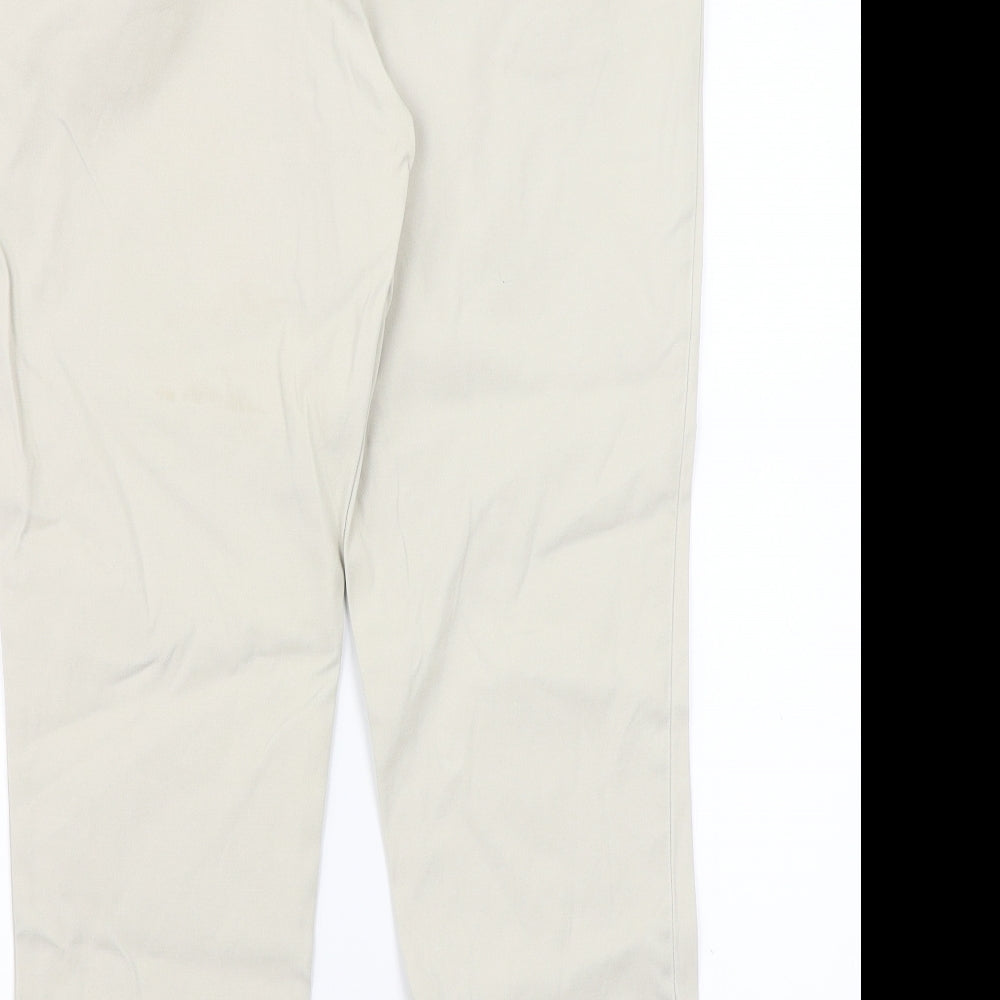 Principles Womens Beige Straight Jeans Size 12 L23 in