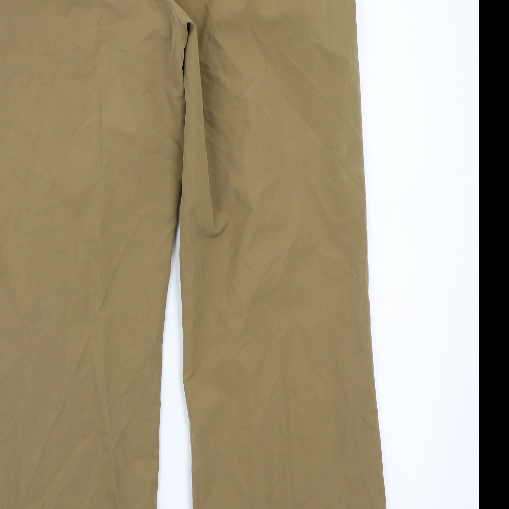 Preworn Womens Brown Trousers Size L L29 in
