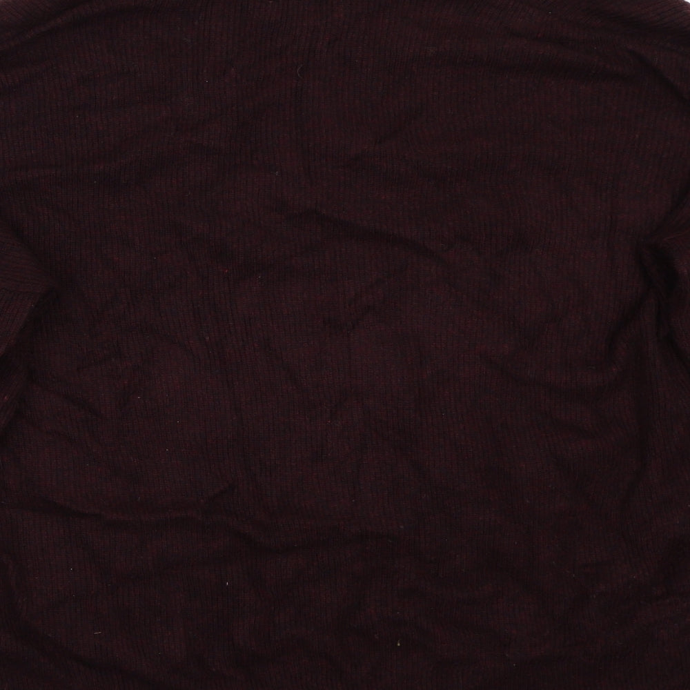 Topshop Womens Purple Pullover Jumper Size S
