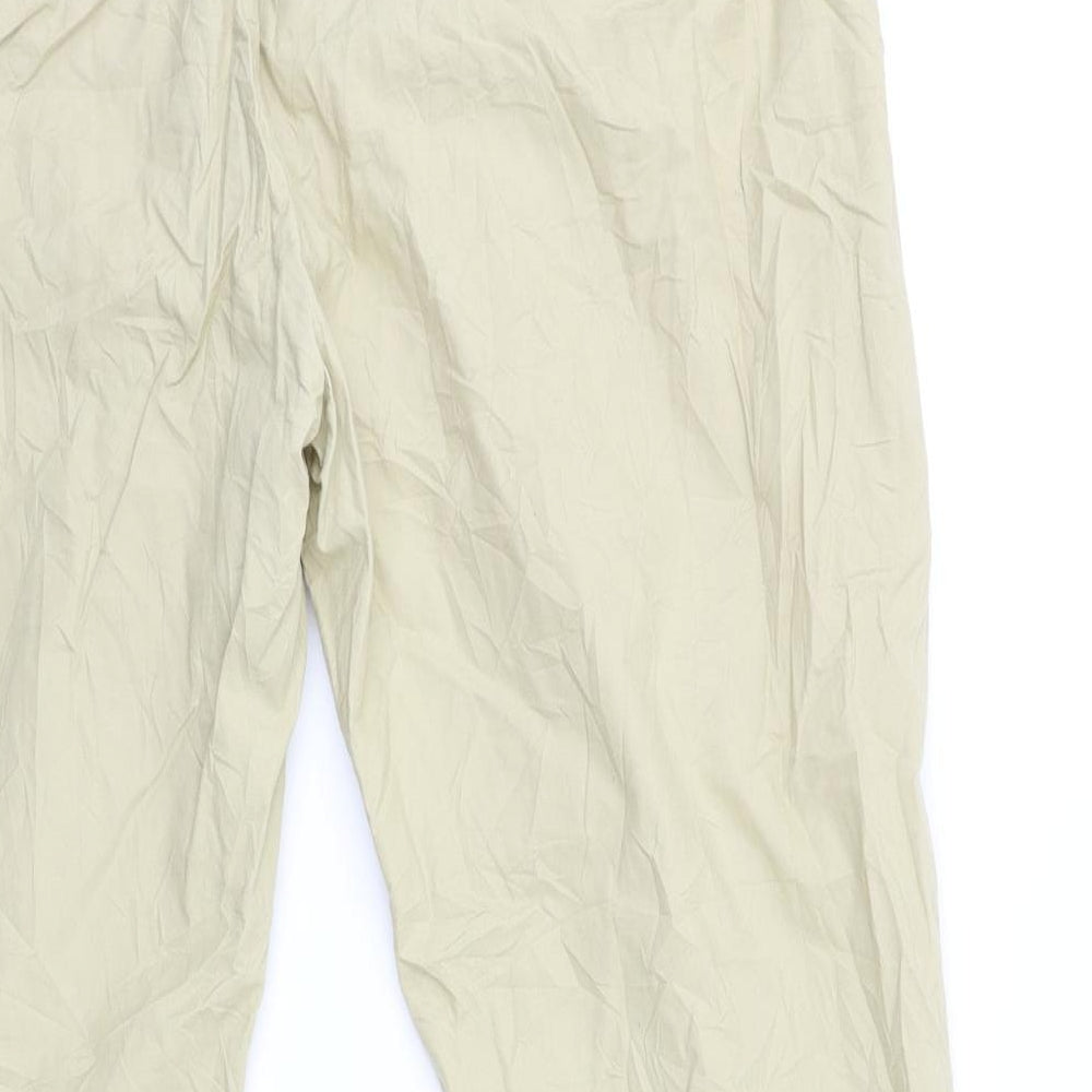 Maison Scotch Womens Beige Trousers Size 34 in L25 in