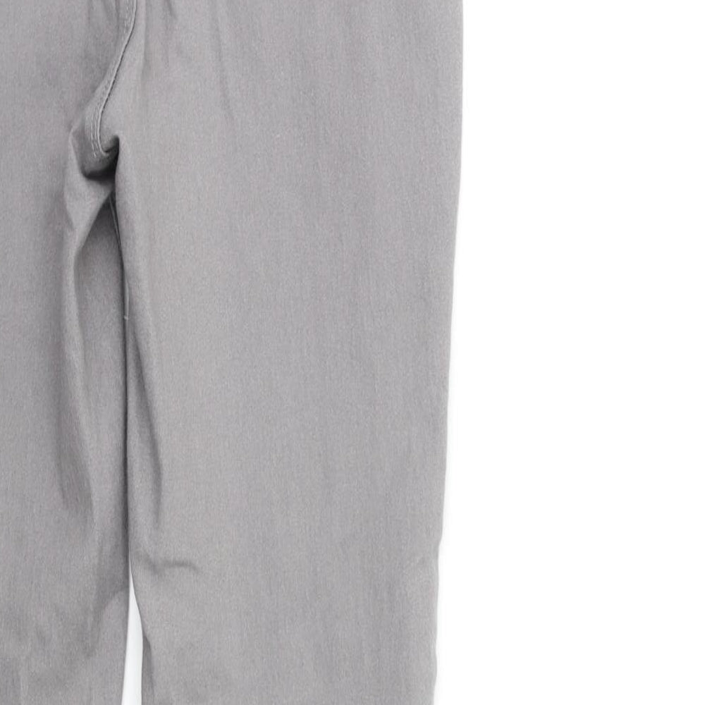Pep&Co Womens Grey Denim Jegging Jeans Size 10 L27 in