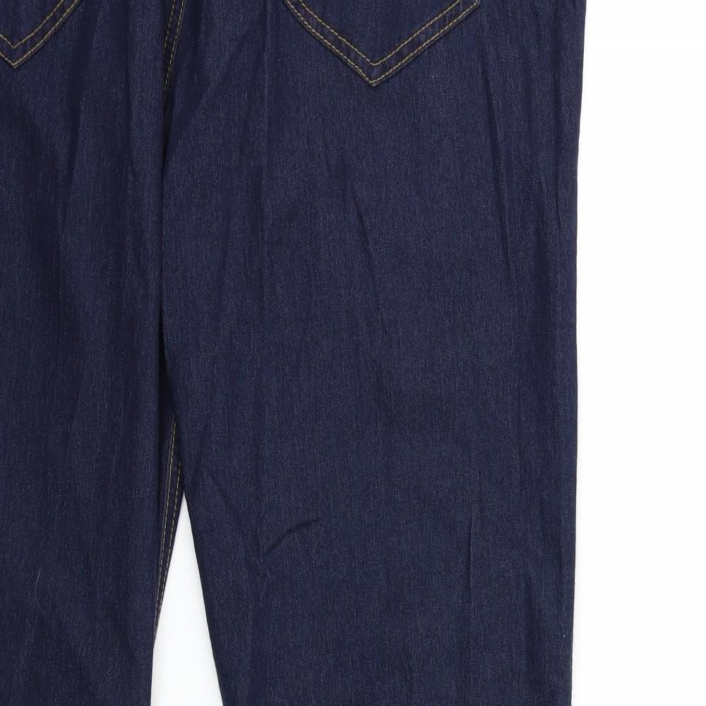 times Womens Blue Denim Jegging Jeans Size XL L29 in
