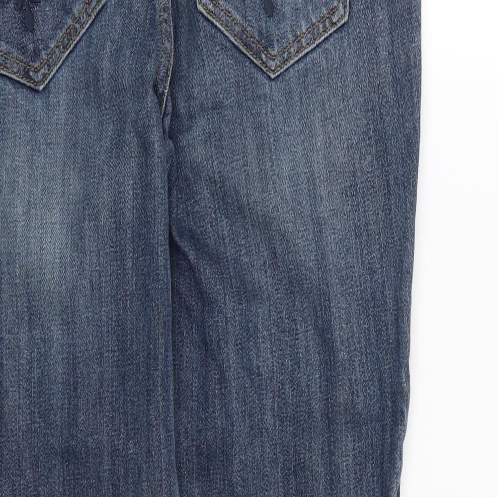 Preworn Womens Blue Skinny Jeans Size 8 L24 in