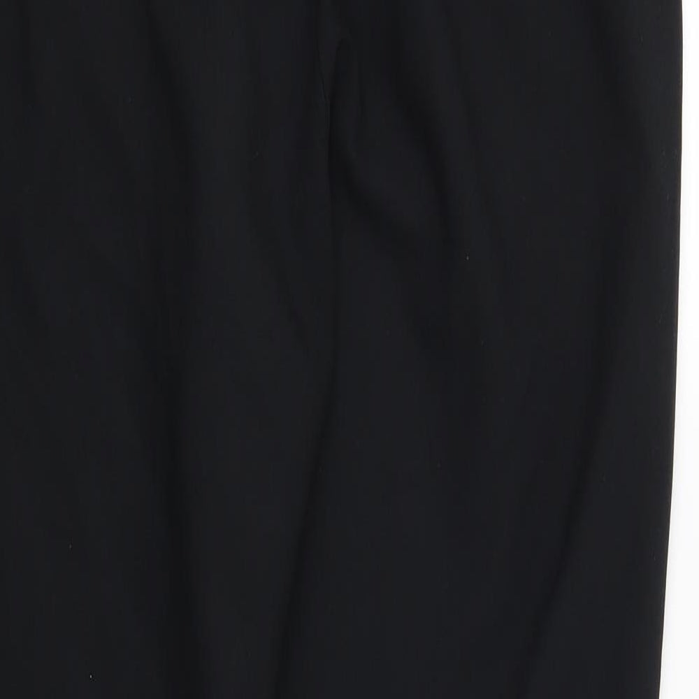 ASOS Womens Black Trousers Size 12 L28 in