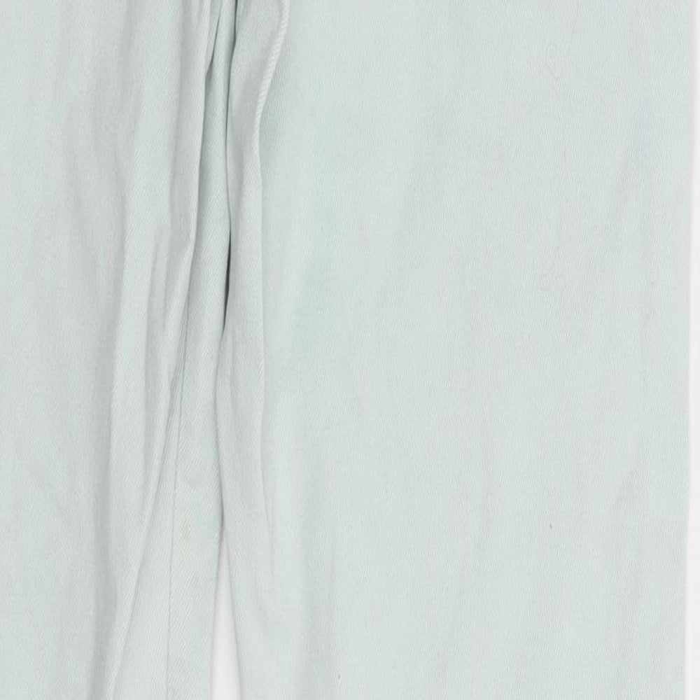 Zara Womens Blue Denim Skinny Jeans Size 12 L32 in