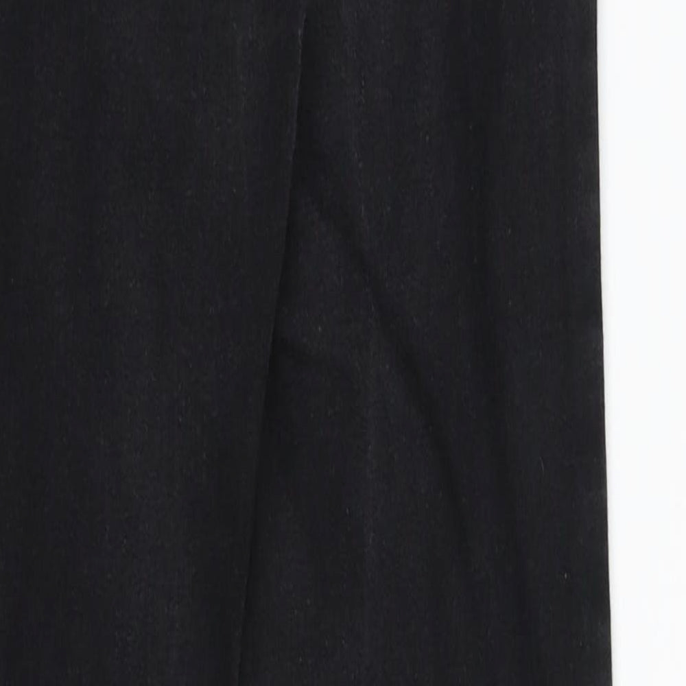 Denim Co Womens Black Denim Jegging Jeans Size 8 L29 in