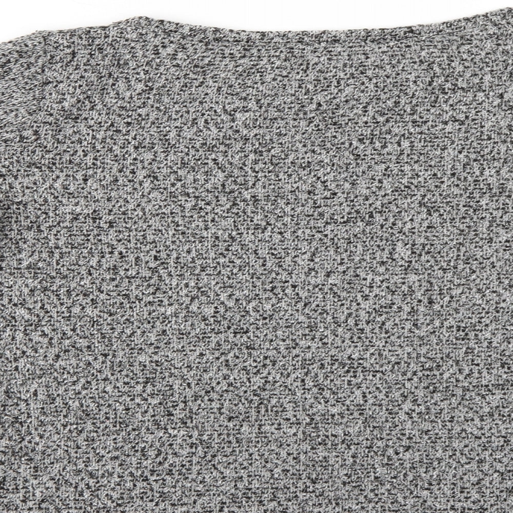 New Look Womens Grey Pullover Jumper Size 10