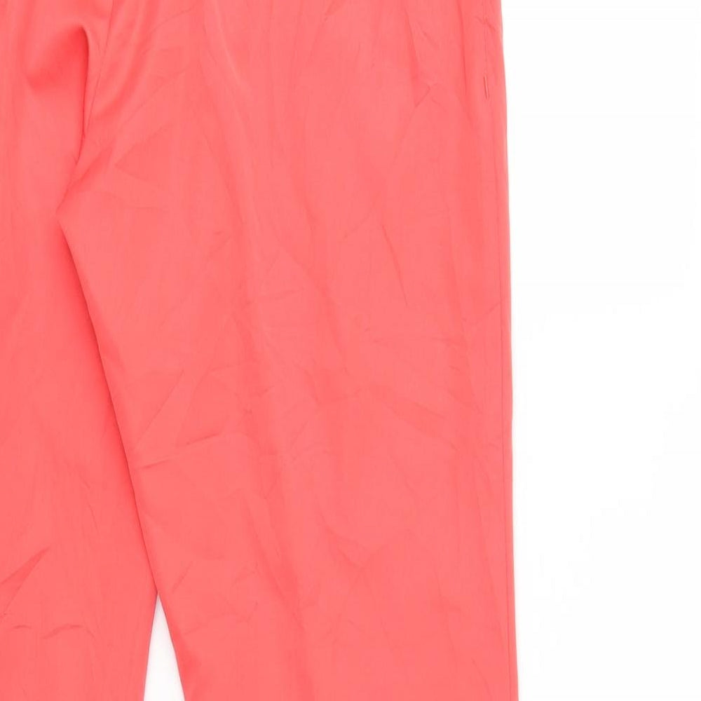 MG Meg Womens Red Trousers Size 18 L28 in