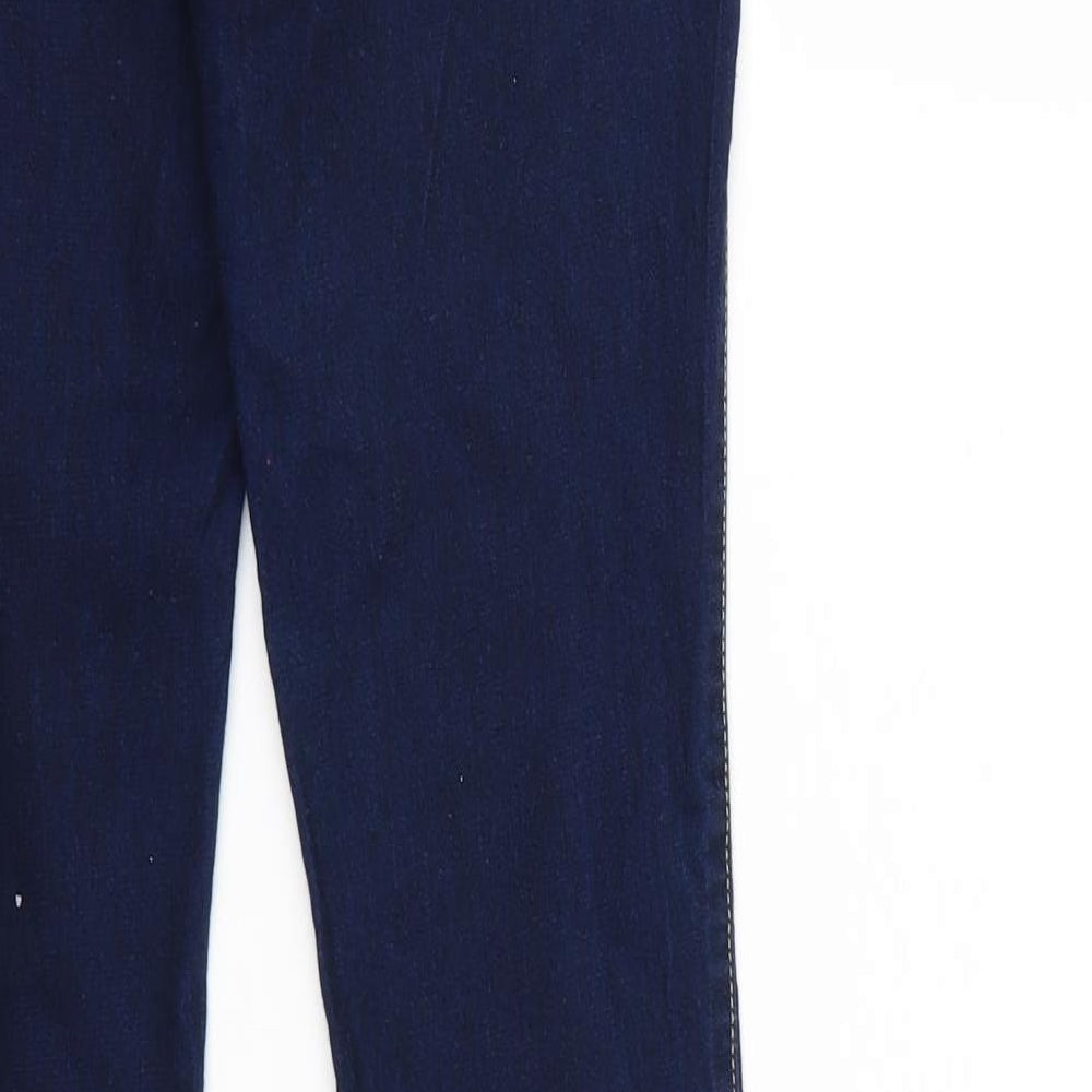 Denim & Co. Womens Blue Denim Jegging Jeans Size 10 L29 in