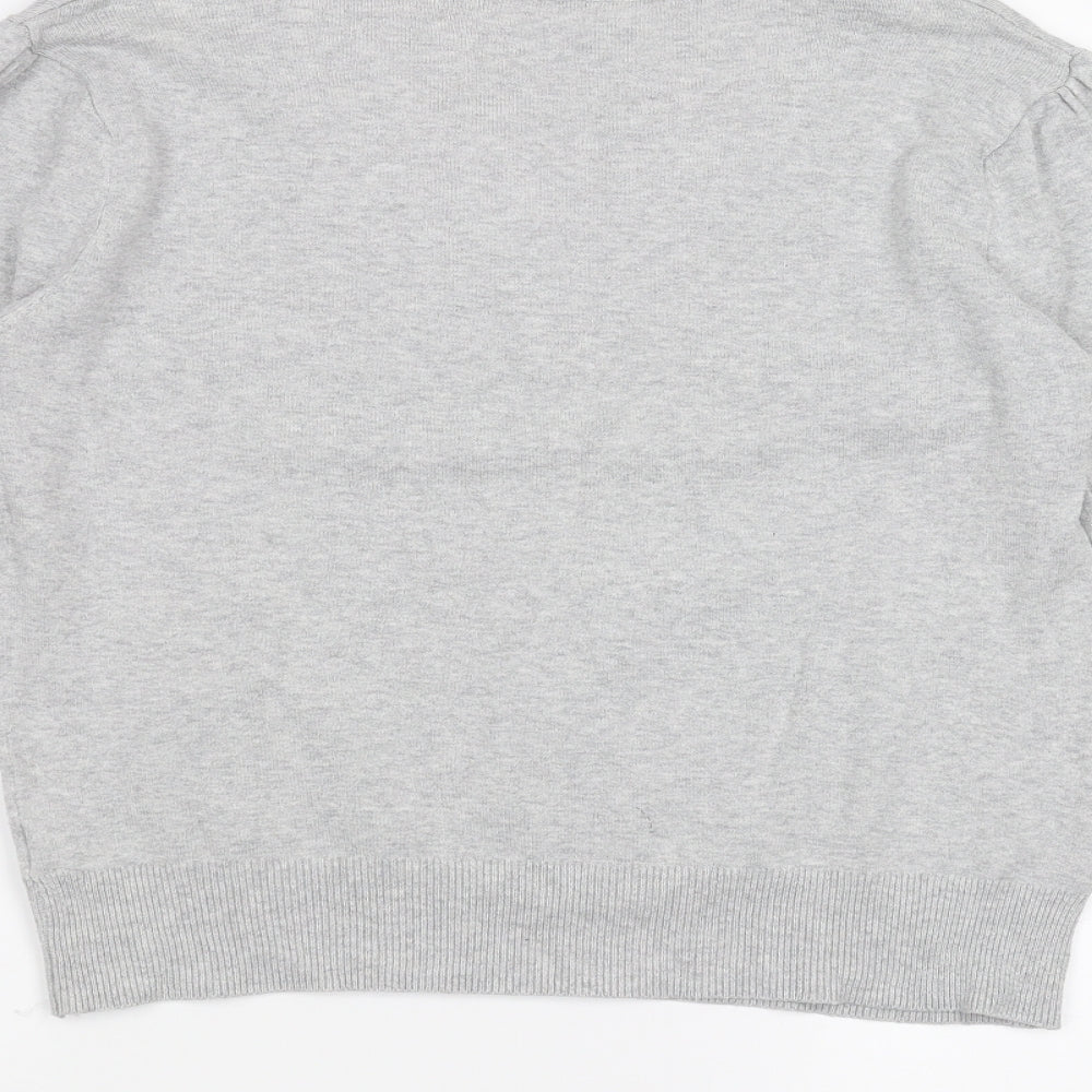 Primark Womens Grey Pullover Jumper Size 14