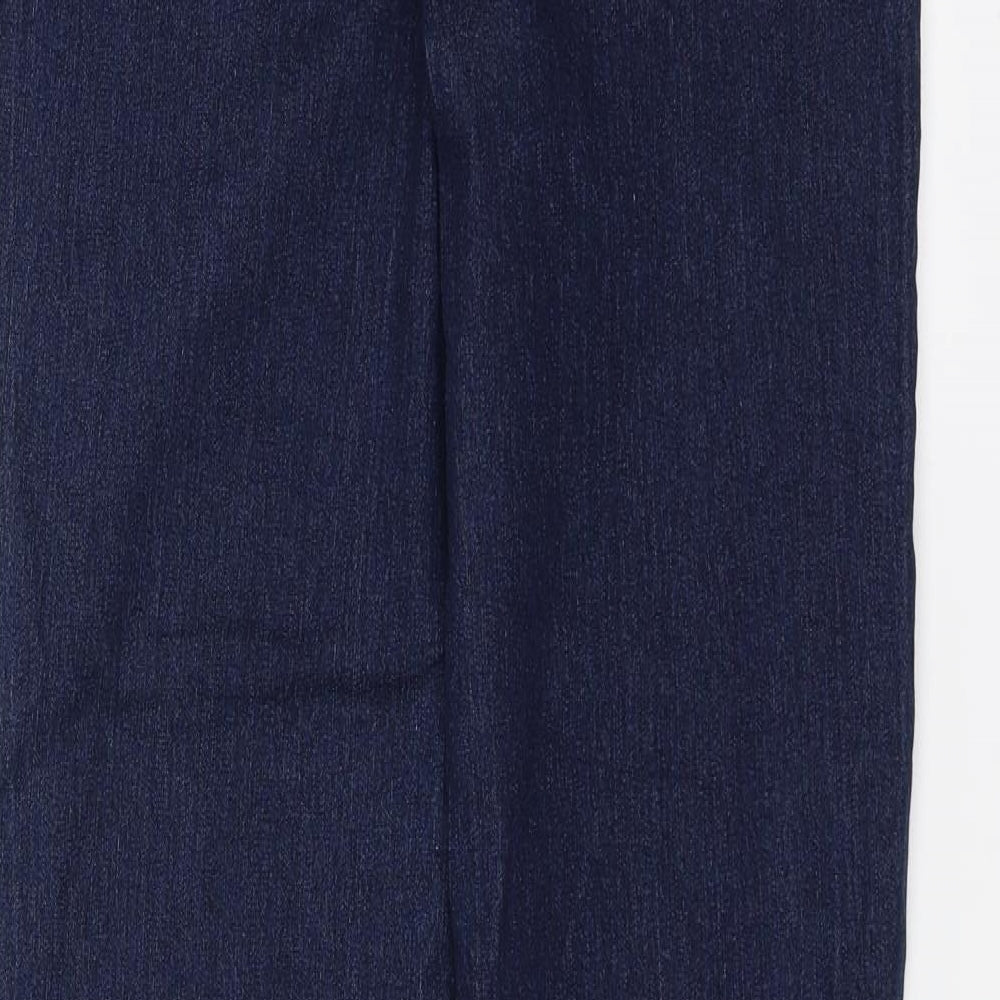 Old Navy Womens Blue Denim Skinny Jeans Size 28 L31 in