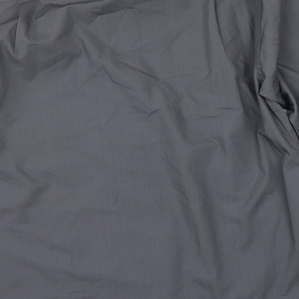 Marks & Spencer Mens Grey Button-Up Size 15