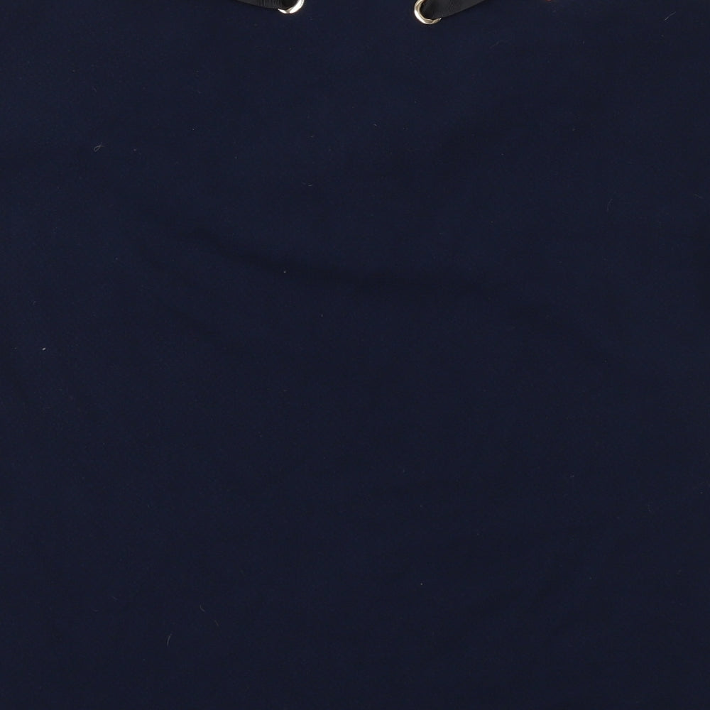 IORNA Womens Blue Basic T-Shirt Size S