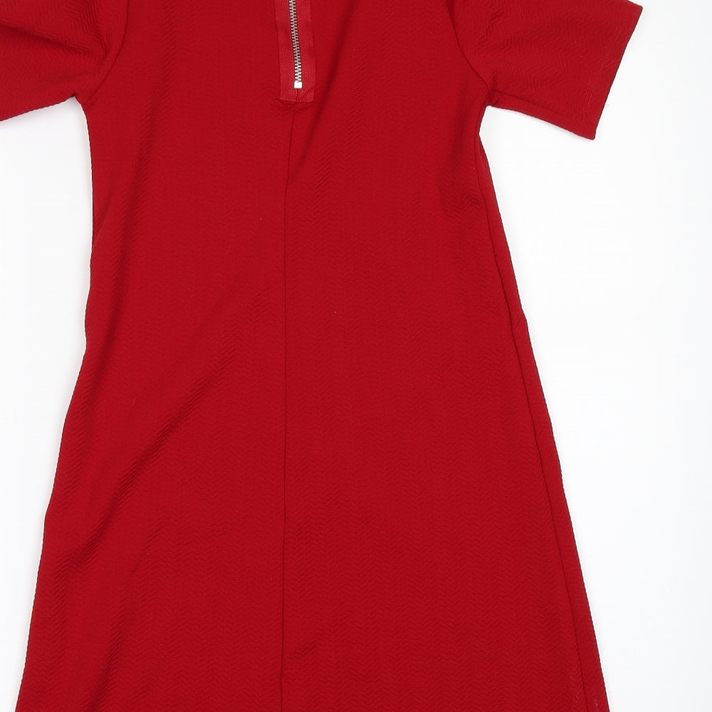 Divided by H&M Womens Red A-Line Size 8