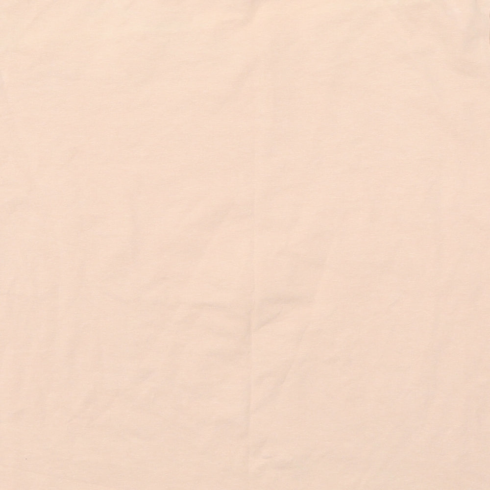 H&M Womens Pink Basic T-Shirt Size L